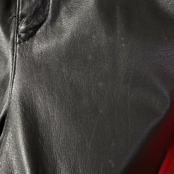 Black leather pant by Suzelle  size 12 - Picture 4 of 5